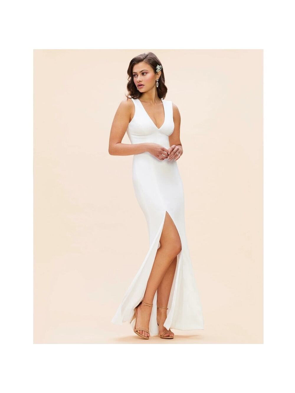 Dress The Population Sandra Gown New $198
